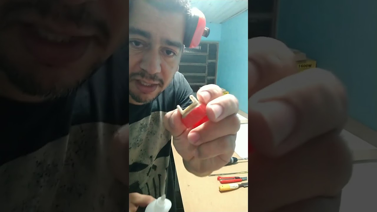 passador de cola no topo do mdf