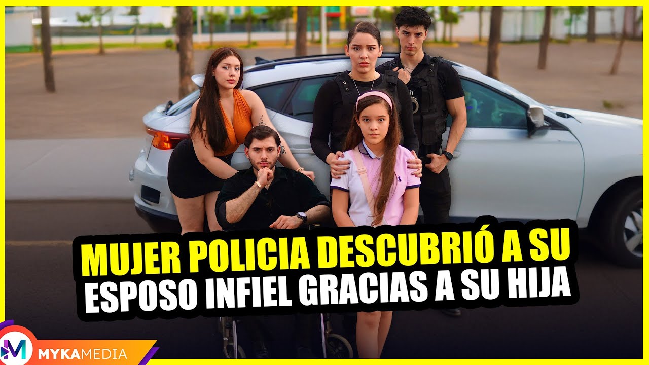 Mujer policía descubrió a su esposo infiel gracias a su hija