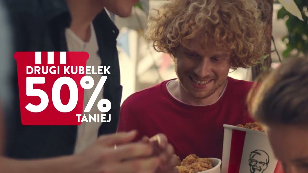 KFC Kubełek 50% OFF - ostatni weekend 6s