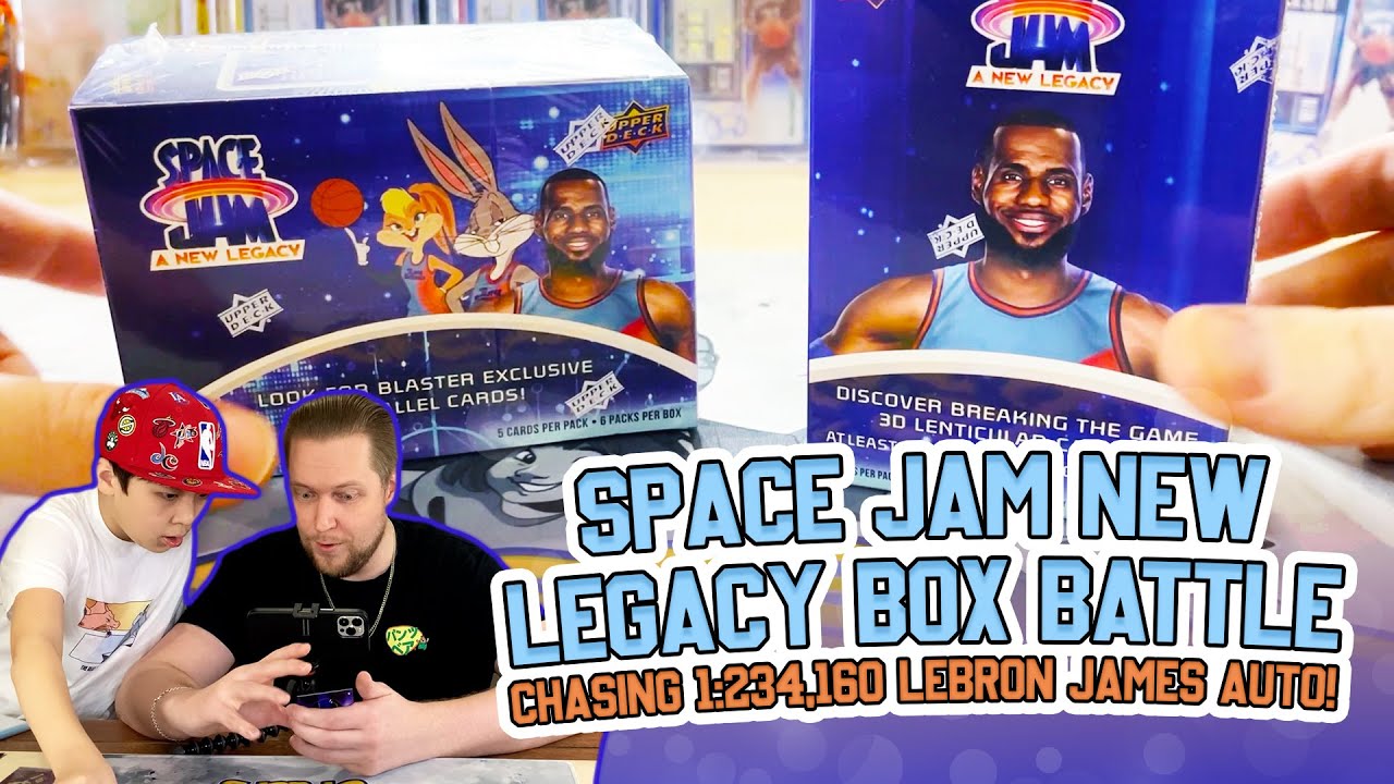 Space Jam 2 The New Legacy Upper Deck Cards | Can we find 1:234,000 LeBron James Auto?