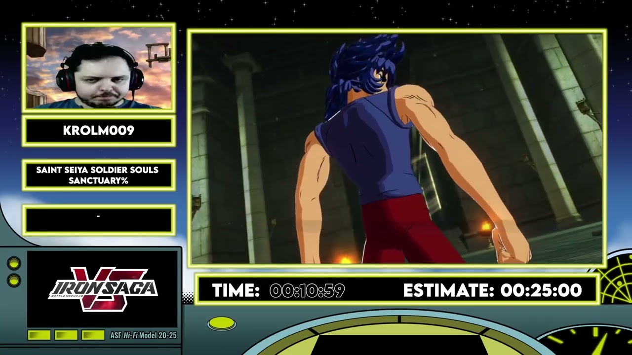 Saint Seiya Soldier Souls   Sanctuary% Speedrun by Krolm009  ASF 2025