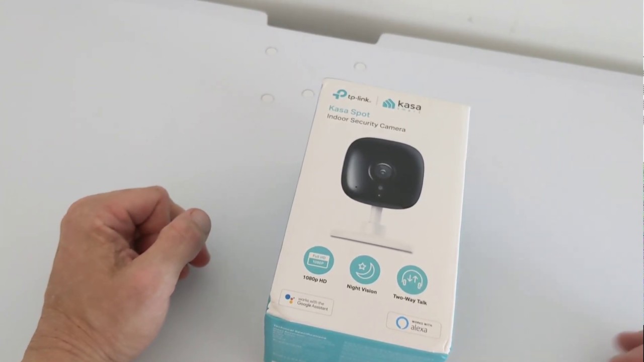 First look at the TP-Link Kasa Spot home indoor security camera. #TPLink #KasaSpot #Security
