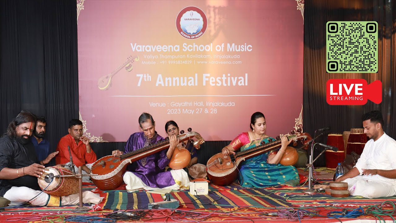 Veena Concert by Veena Kalaimaamani Sri Mudikondan SN Ramesh, Chennai  |  Varaveena School of Music