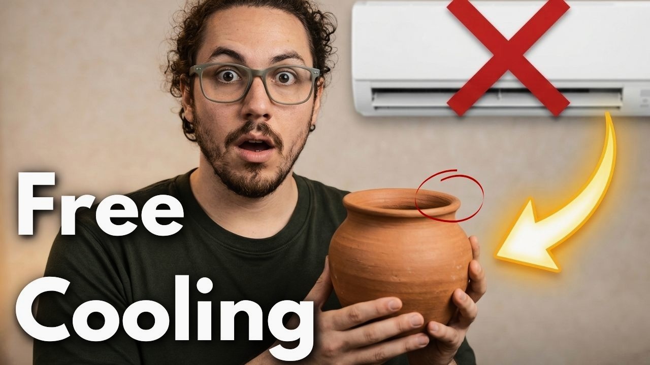 The $4 Off-Grid AC Alternative: Passive Evaporative Cooling | #stemlearning   #scienceexplained