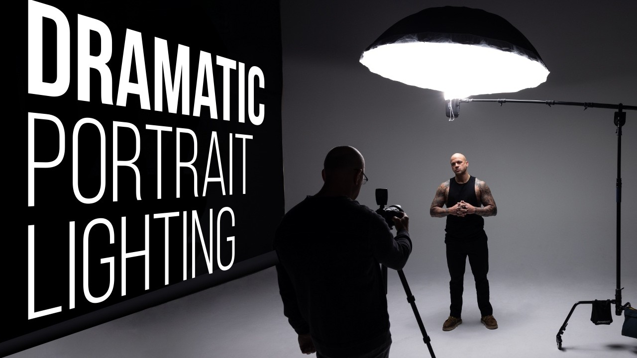 Dramatic Portraits with One Light | Lighting Setup Tutorial