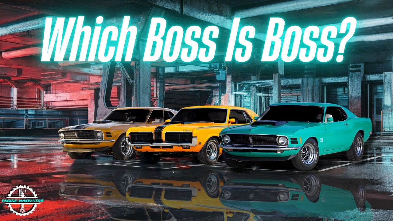 Разборки Ford V8: Mustang Boss 302 / Boss 429 / Boss 351