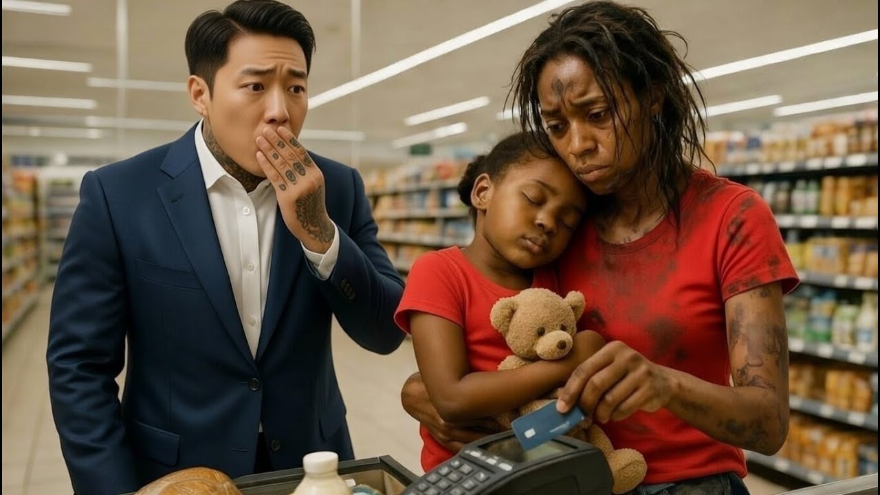 The Korean Mafia Boss Gave His Credit Card to a Poor Single Mother for 24 Hours — What She Did Broke
