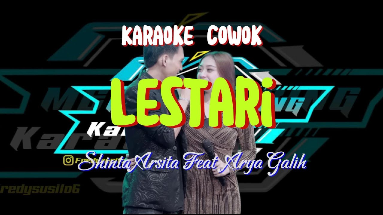 Karaoke Lestari Tanpa Vokal Cowok (Arya Galih Feat Shinta Arsinta)