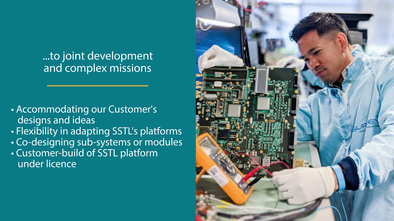 Customer Training Programmes at SSTL - Mini video