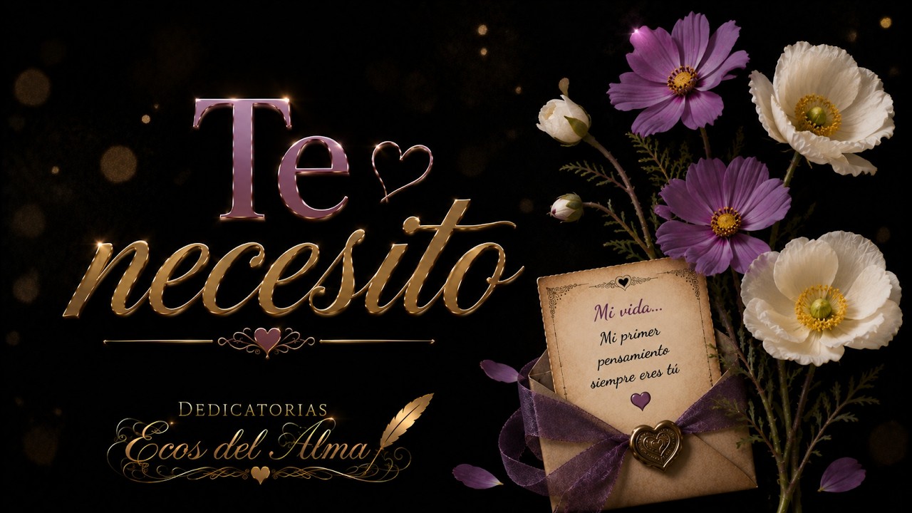 Tu sonrisa me arregla el alma… y hoy quiero decírtelo 💖 | Carta de amor