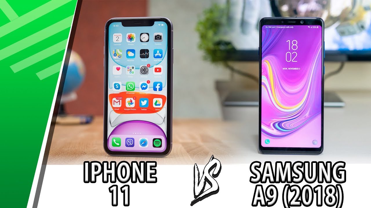 IPhone 11 VS Samsung A9 (2018) | Разборки | Top Pulso