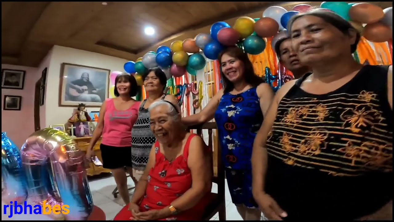 MY LOLA BELING SIMPLE 90TH BIRTHDAY CELEBRATION | RJ BHABES