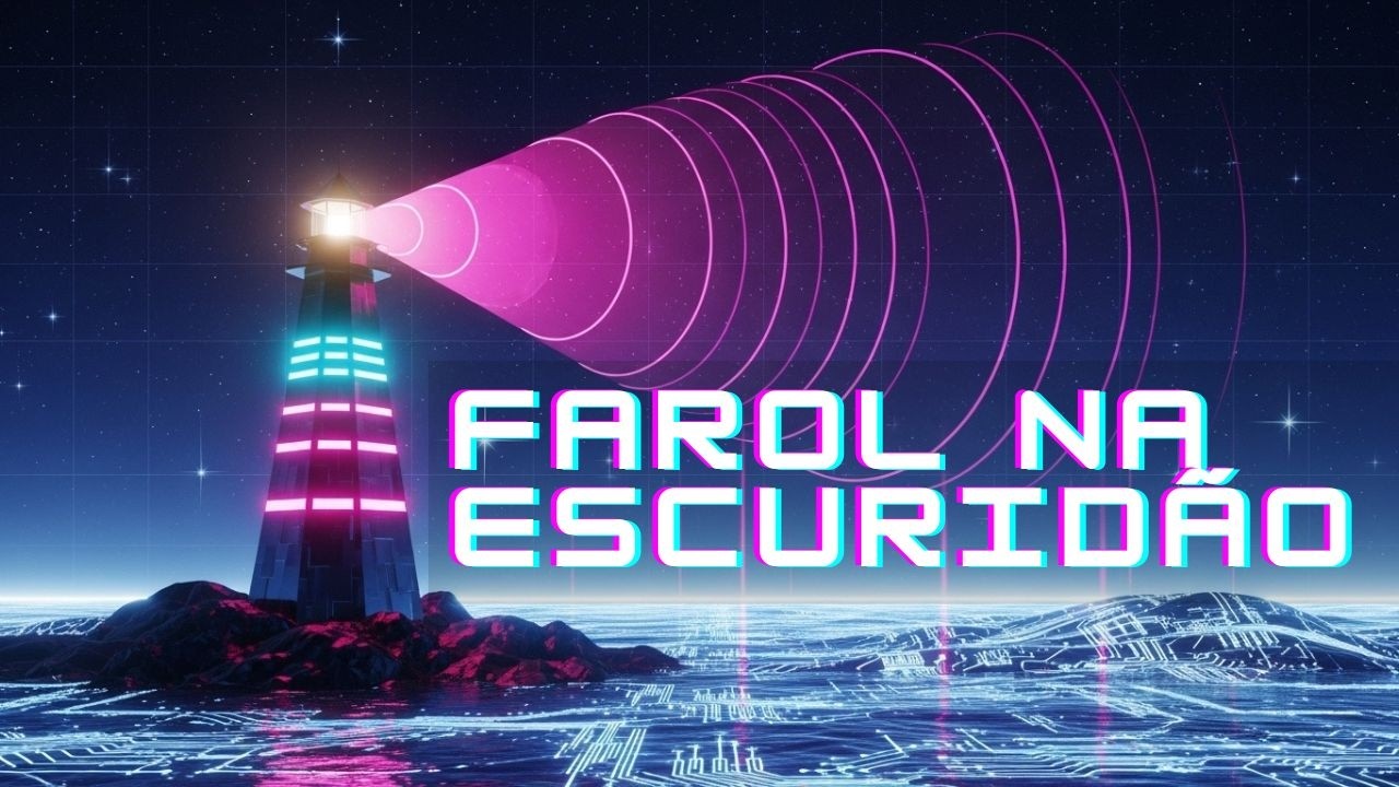 Farol na Escuridão: A Luz de Deus em Tempos Difíceis | Música Gospel Estilo Anos 80