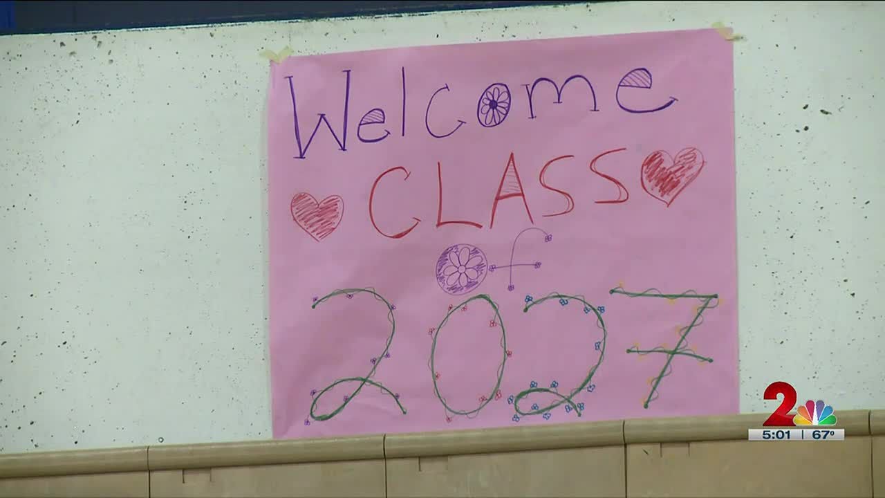 Bartlett High students kick off first day of school with special tradition for Class of 2027