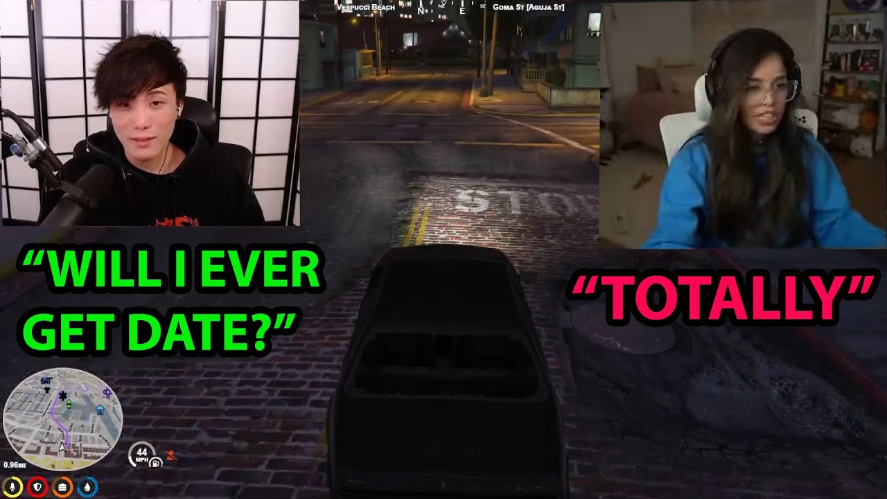 Sykkuno And Rae DATING Discussion In GTA V | NOPIXEL