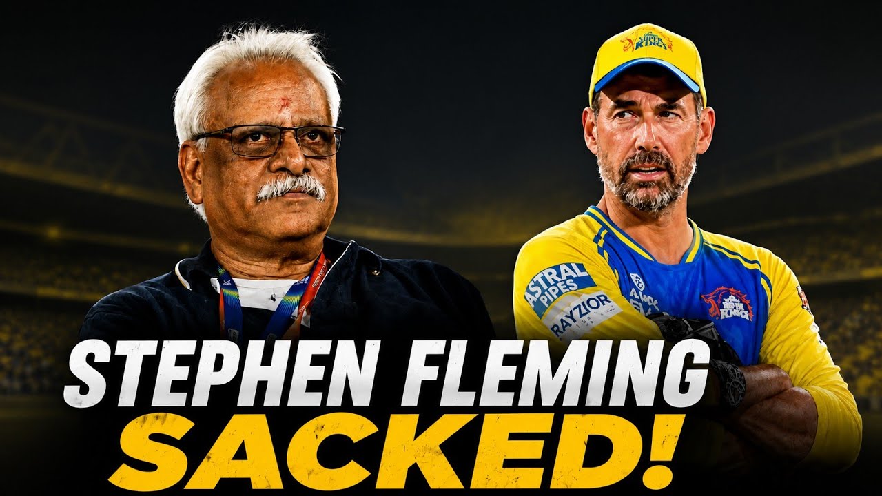 Stephen Fleming OUT From CSK ! 💥 | CSK's New Head Coach on the way 💛