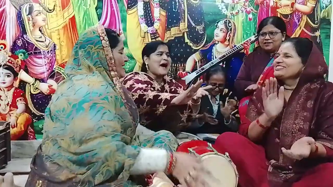 धमाकेदार🙏🏻👌 सत्संगी भजन मोहल्ला❤️🥰 बिगाड़ दियो माया ठगनी ने