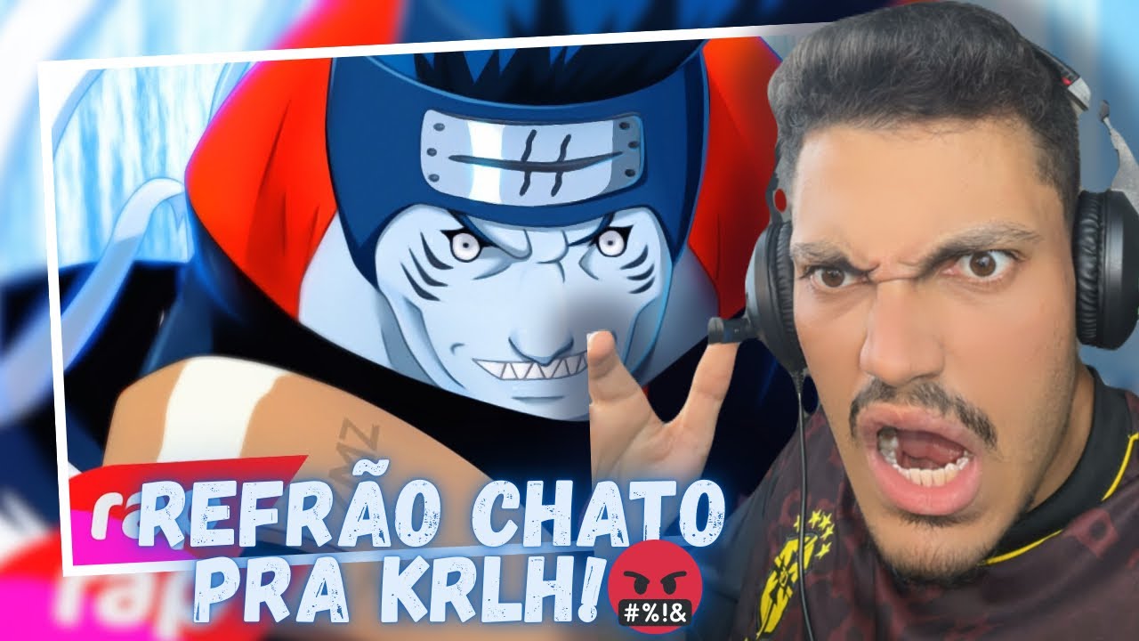 TUBARÃÃÃÃO! DÃO REAGE: Rap do Kisame (Naruto) - UMA BIJUU SEM CAUDA | NERD HITS