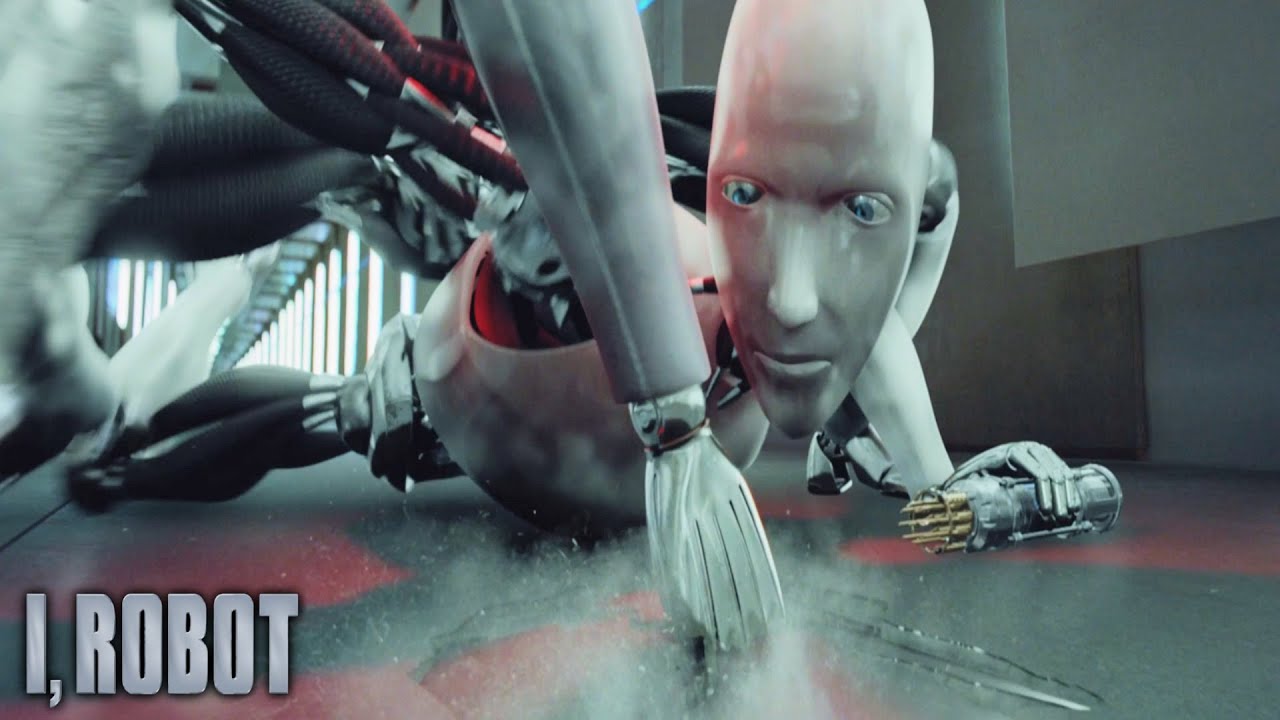 I, Robot (2004) - Sonny Vs NS-5s