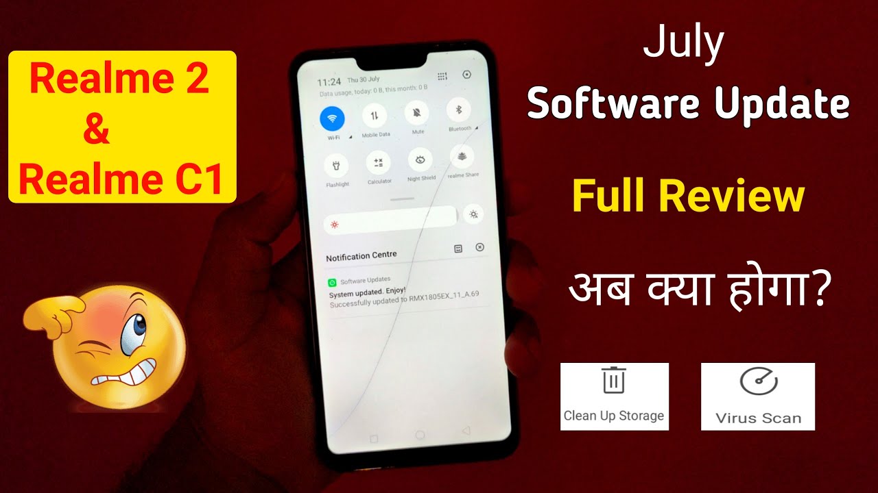 Finally! Update Received in Realme 2 & C1 | Full Review | What's New? July Update for Realme 2 & C1