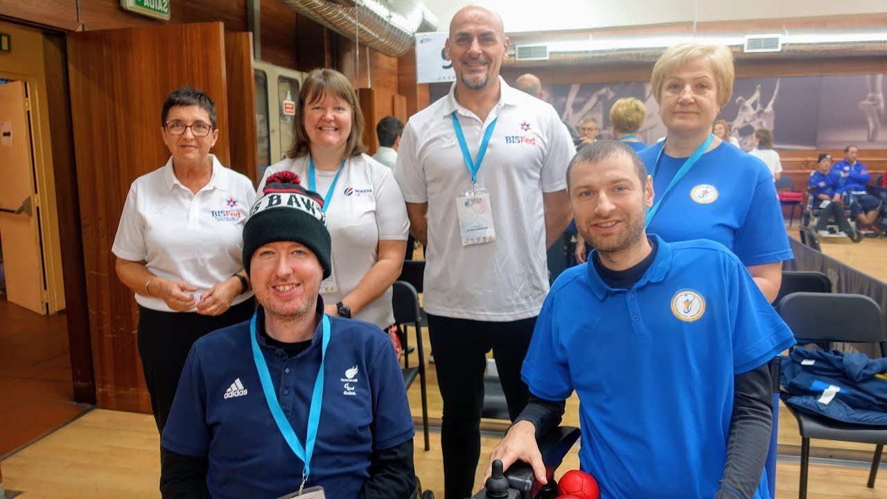 BISFed 2019 Povoa Boccia World Open - BC4 1/2 final - Artem Kolinko (UKR) v Stephen McGuire (GBR)