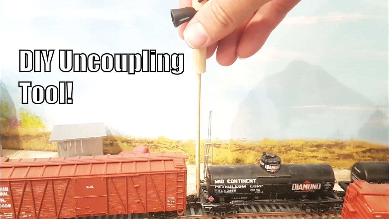 DIY Uncoupling Tool For Your Model Railroad