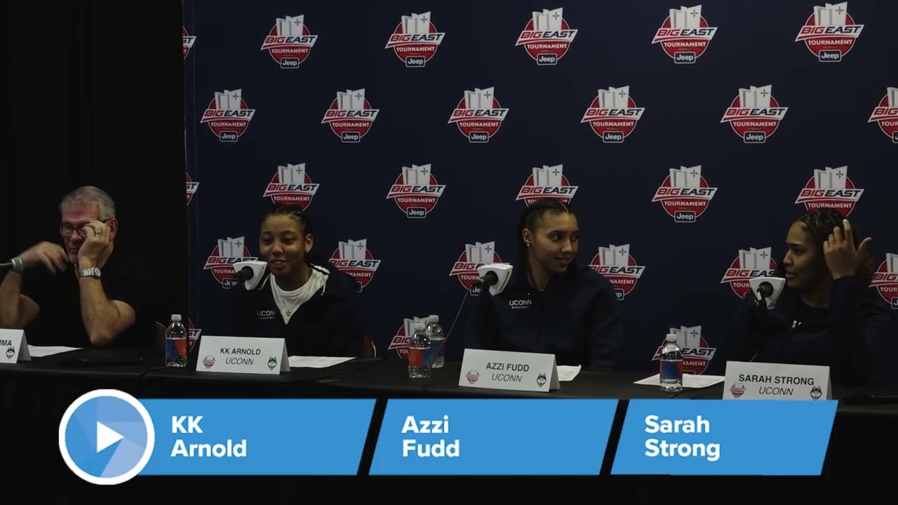 UConn Women's Basketball Big East Semifinal Student Athlete Postgame Press Conference
