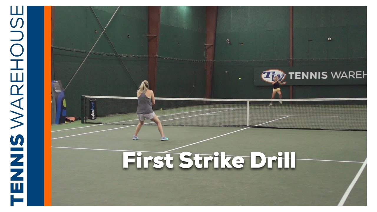 Improve Your Tennis with our Weekly Drill: First Strike (aka Approach Shot) Drill