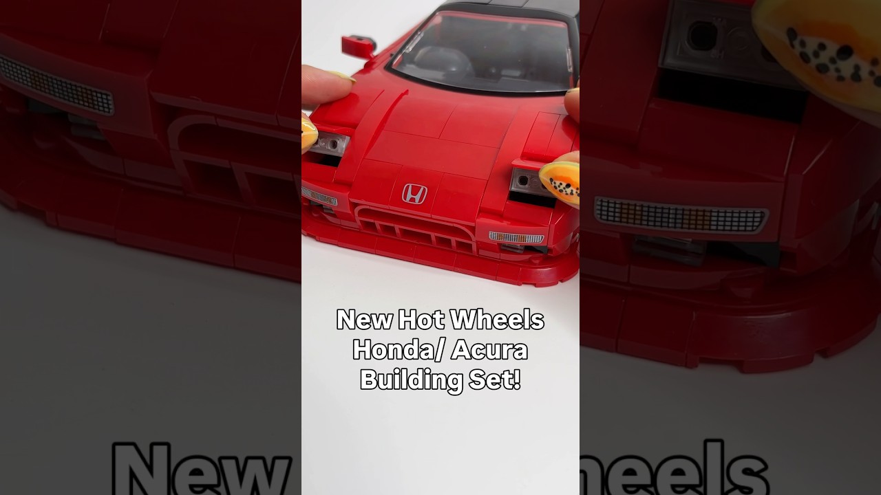 New brick built MATTEL Hot Wheels Honda/ Acura 🔥🛞#mattel #hotwheels #honda