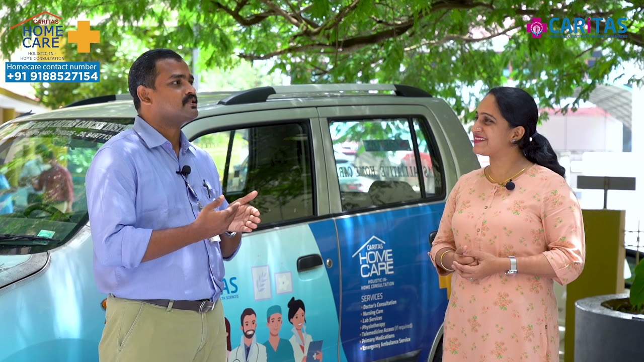 Know more about Caritas Home Care facility at Kottayam | Doctor Visit | Nurse Visit | Blood Test |