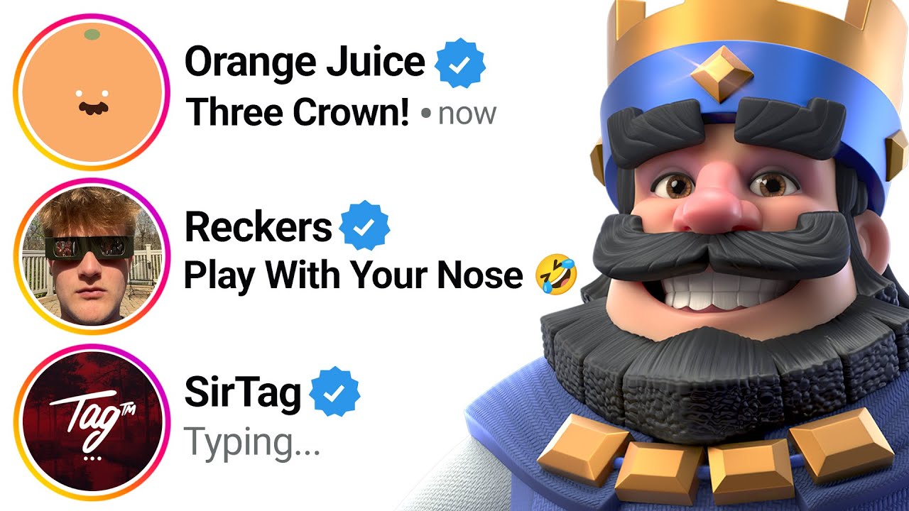 Clash Royale YouTubers Sent Me IMPOSSIBLE Challenges 💀