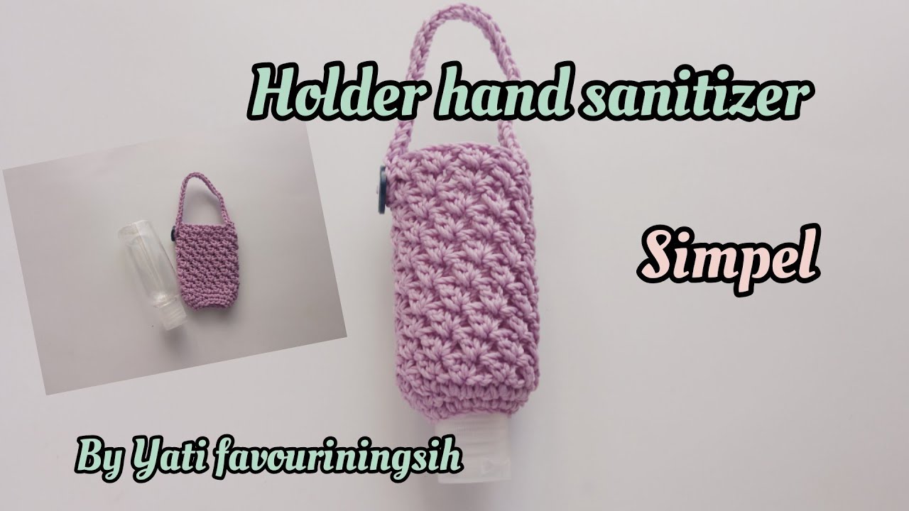 Holder hand sanitizer simpel || motif baru|| easy holder hand sanitizer