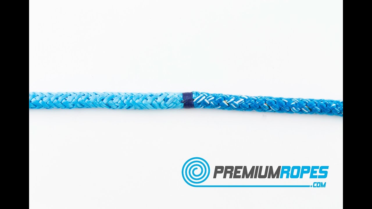 5.2 How to make an end-to-end splice of two single braid ropes