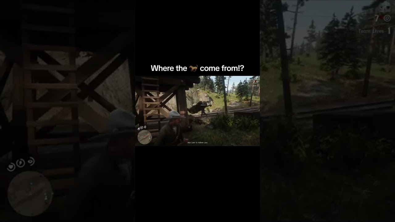 How they get in there? #gaming #rdr2 #reddeadredemption2 #rockstargames #rdr2online #parzival #fyp