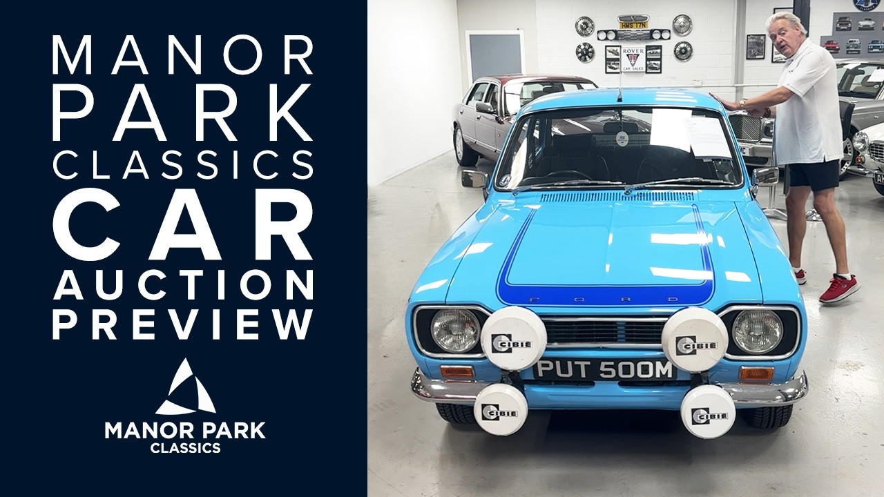 Full September Car Auction Preview - Manor Park Classics