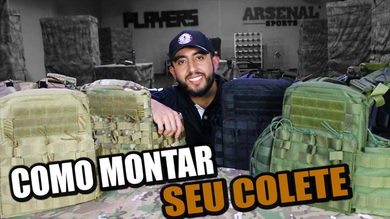 Aprenda a montar seu colete sem perder nada