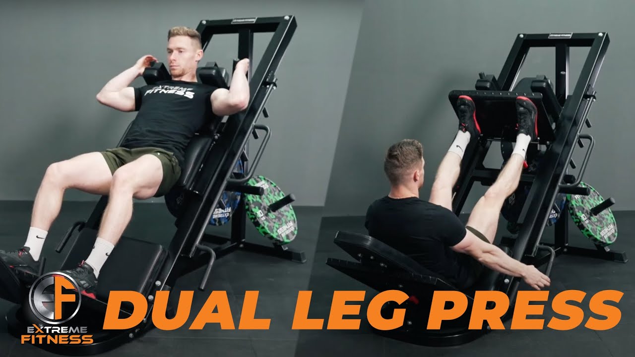 Dual Leg Press and Hack Squat Machine | Extreme Fitness