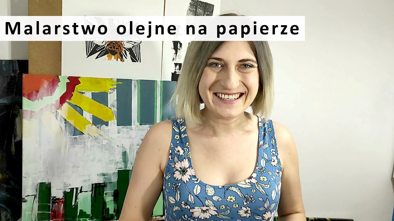 FARBA OLEJNA NA PODŁOŻU PAPIEROWYM