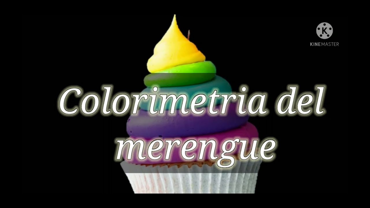 Colorimetría del Merengue
