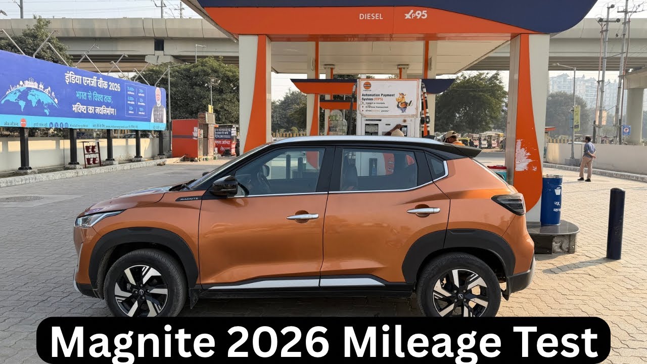 कितना देती है? | Nissan Magnite Mileage Test | Magnite CVT Mileage Test | Magnite Facelift Mileage