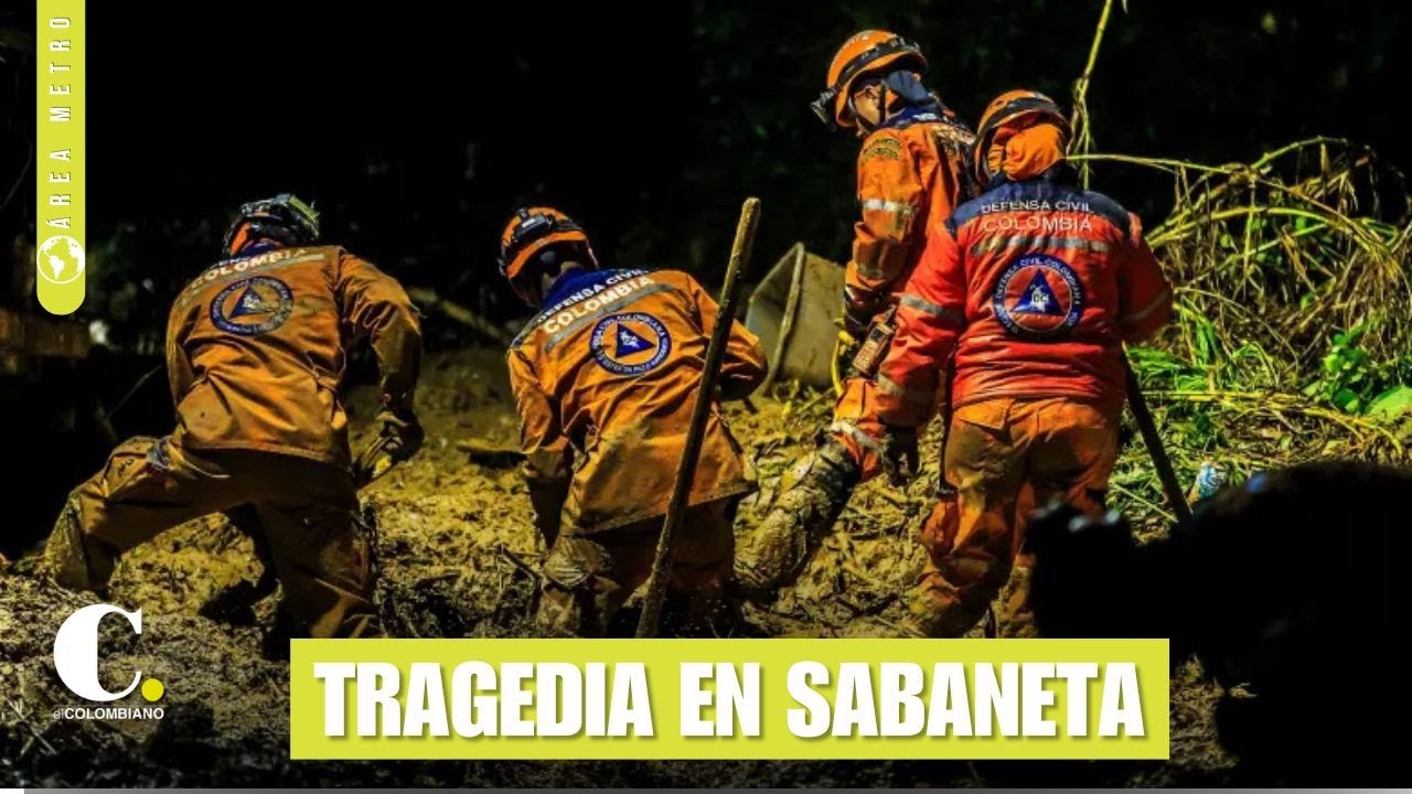 Tragedia en Sabaneta: cinco muertos y avanza la búsqueda de dos desaparecidos