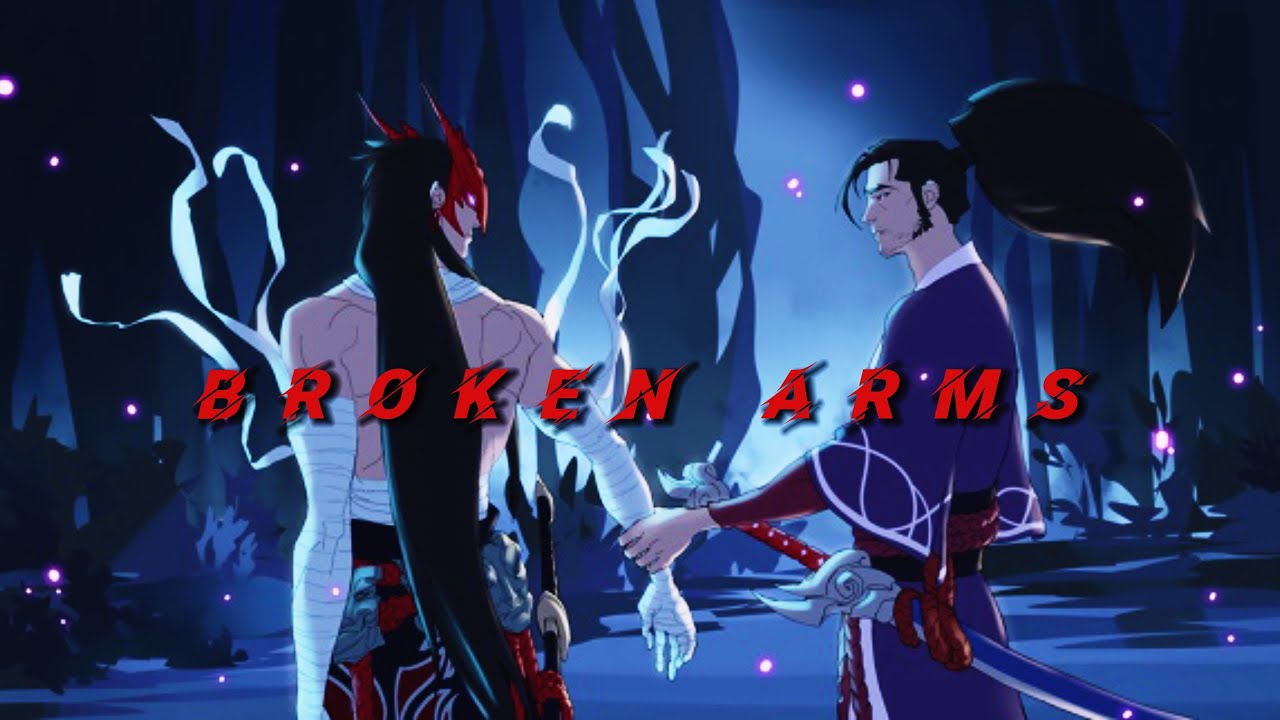 Hellhills - Broken arms (Lyrics x AMV)