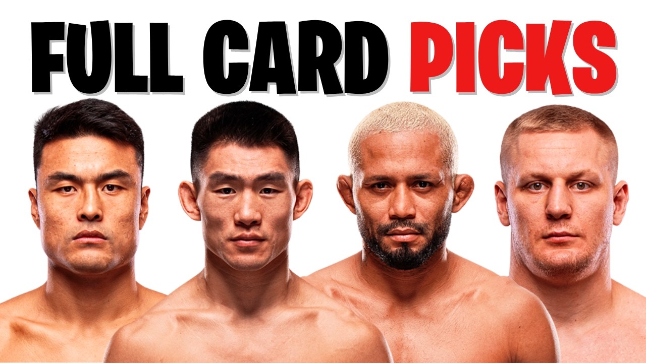 UFC Macau Full Card Predictions & Breakdown