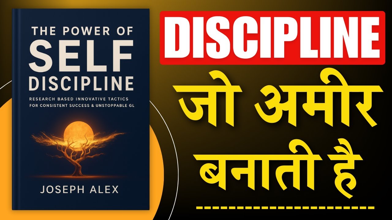 The Power of Self Discipline Book Summary in Hindi | Self Discipline Se Life Kaise Badlein | Motivat
