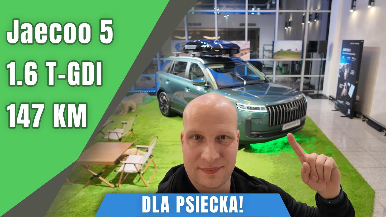 Jaecoo J5 Premium 1.6 T-GDI 147 KM 2025. Dla Psiecka!