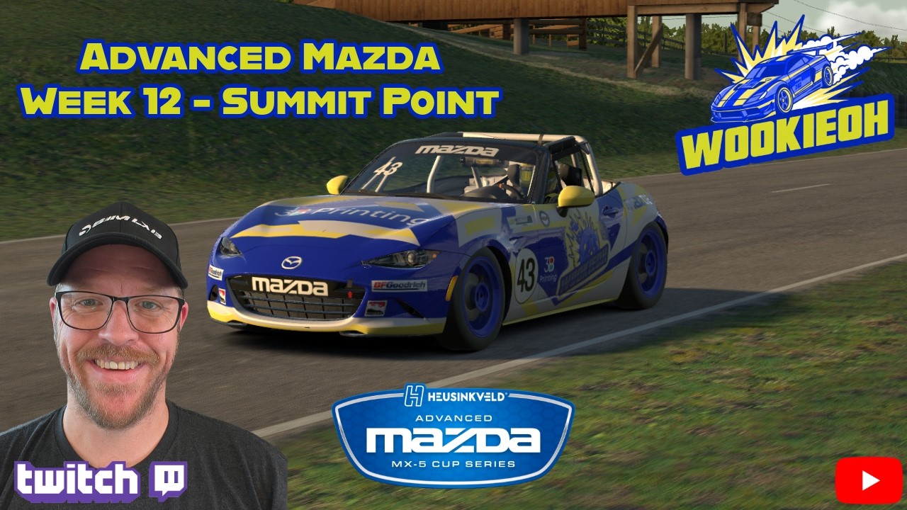 Advanced Mazda MX-5 @ Summit Point #iracing #wookieoh