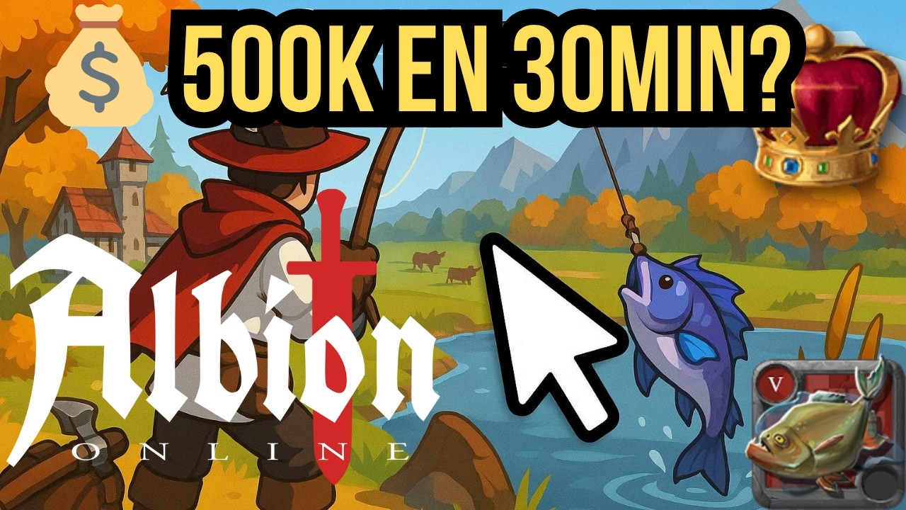 🏴‍☠️ ¿Media Hora = 500K? 💰 Solo en Zona Negra – Albion Online 2025