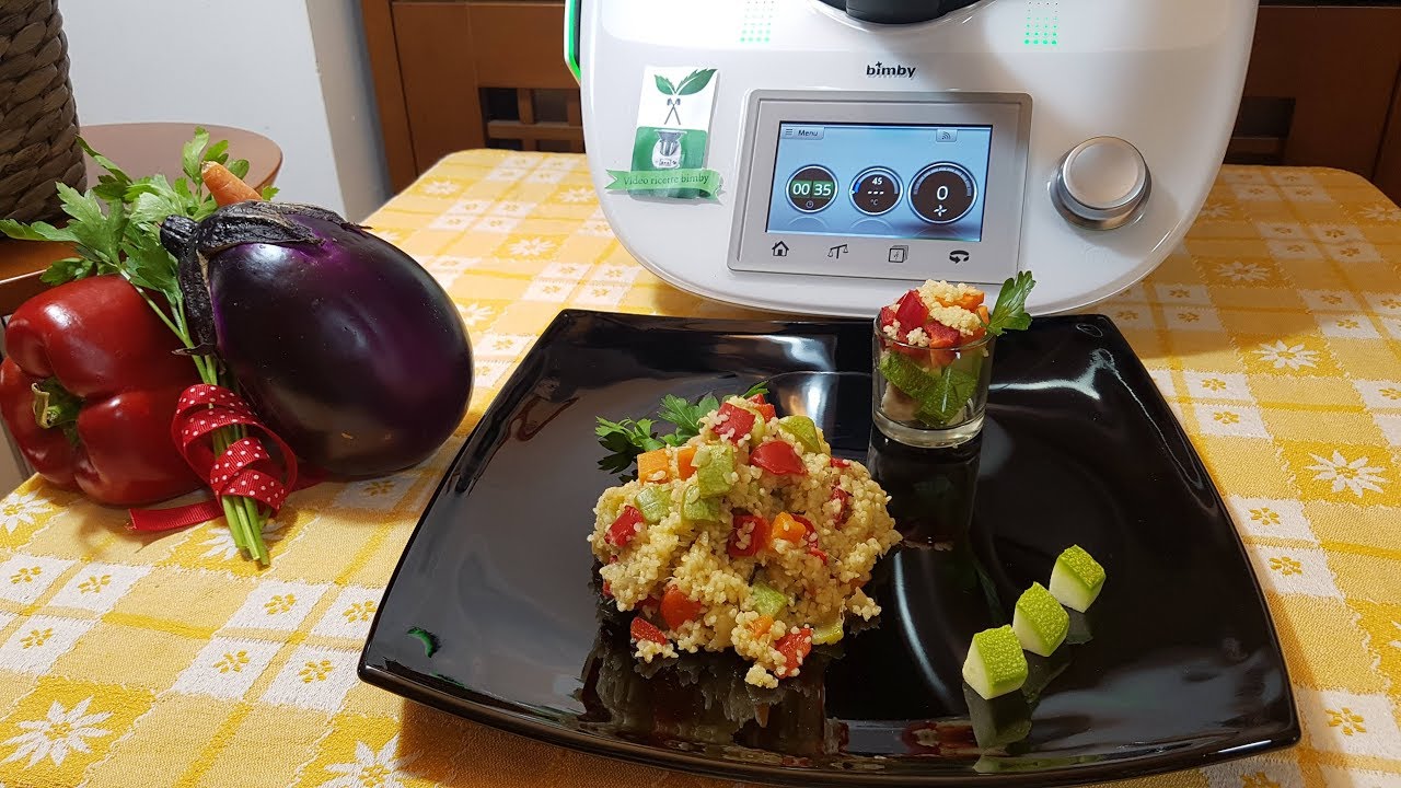 Cous Cous alle verdure per bimby TM7 TM6 TM5 TM31