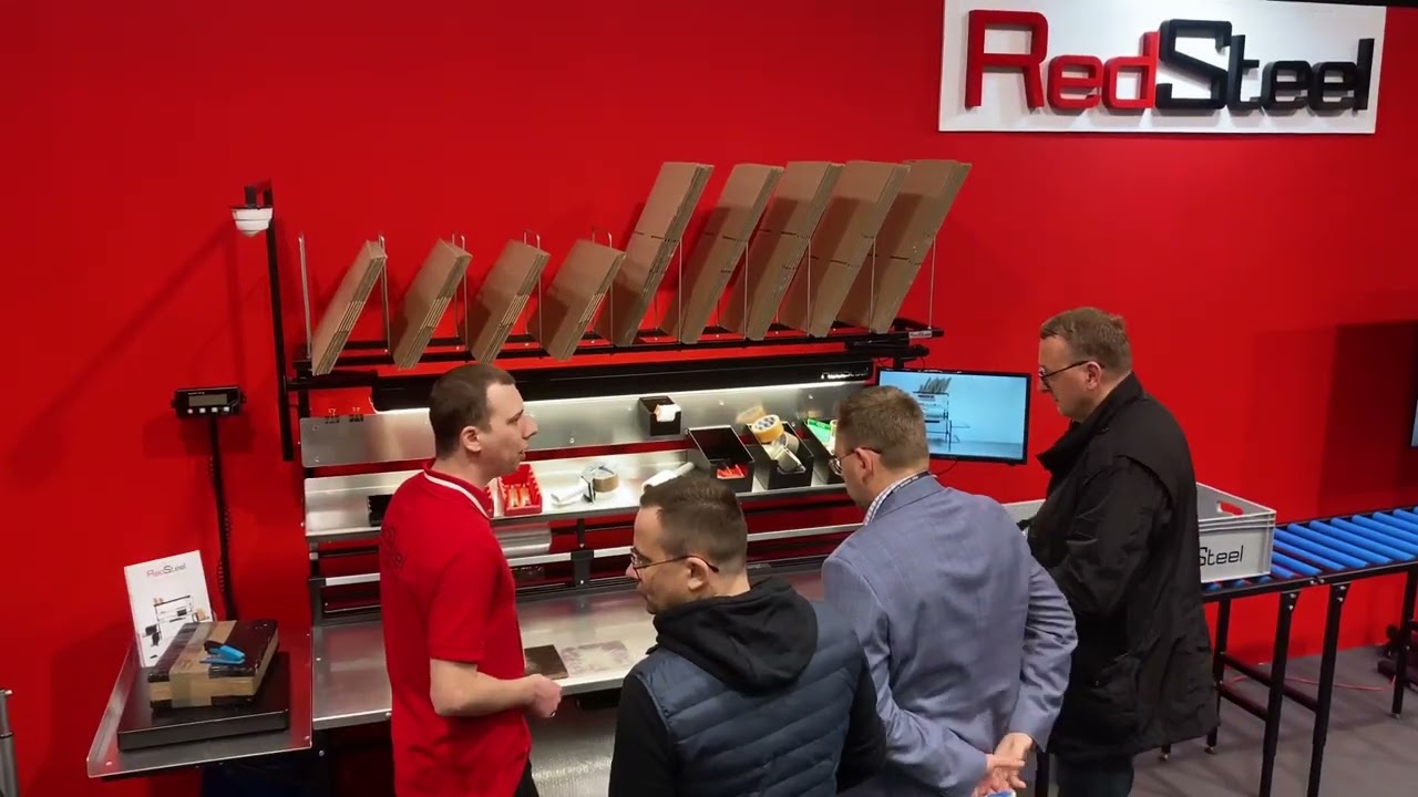 RedSteel – relacja z Międzynarodowych Targów Warsaw Pack Expo Targi Opakowań 2023!