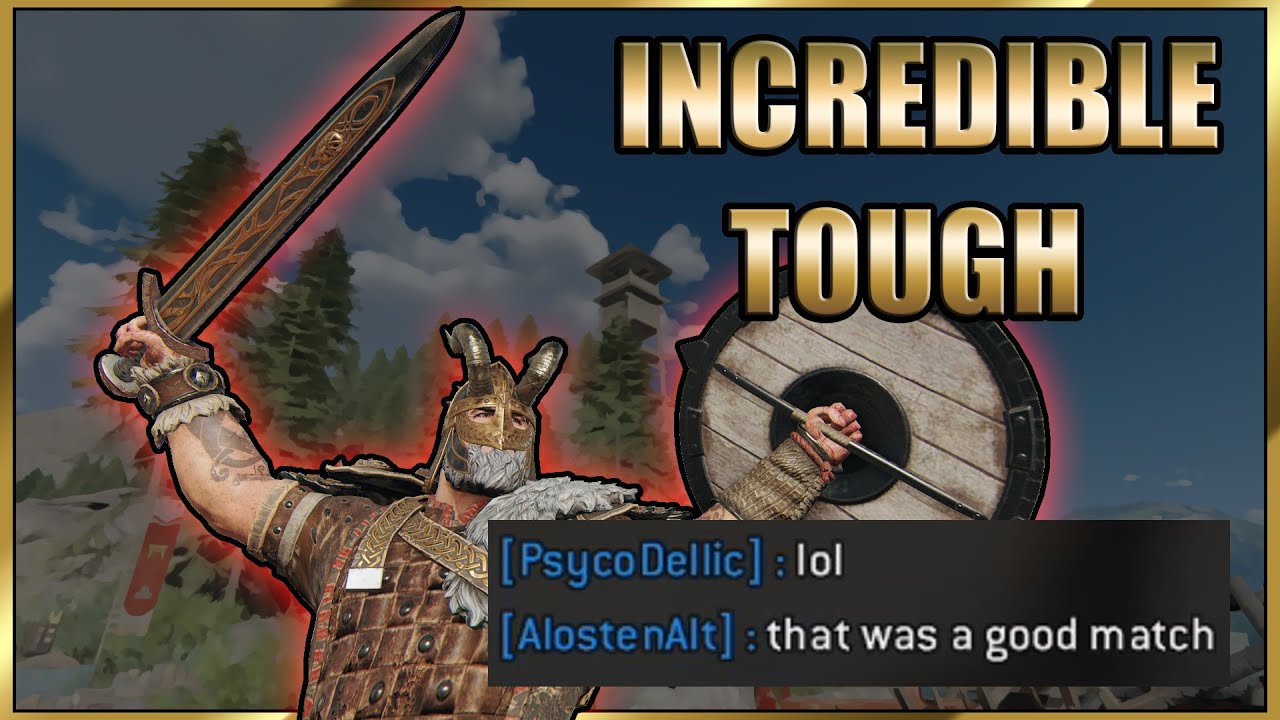 Incredible Tough Warlord - Some Really Good Fights!| #ForHonor